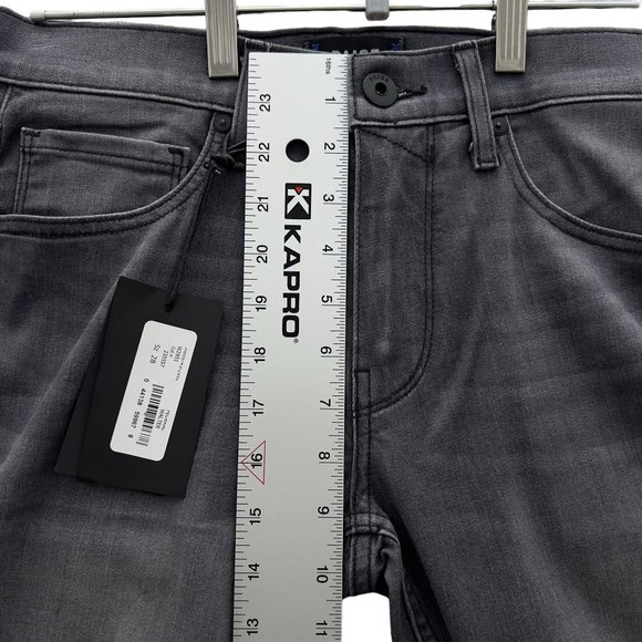 NEW PAIGE Federal TRANSCEND Slim Straight Leg Jeans Sz 28 30x33 NWT Walter 0062 - Picture 10 of 12